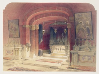 Santuario de la Anunciación, Nazaret, 20 de abril de 1839, lámina 31 del Volumen I de 